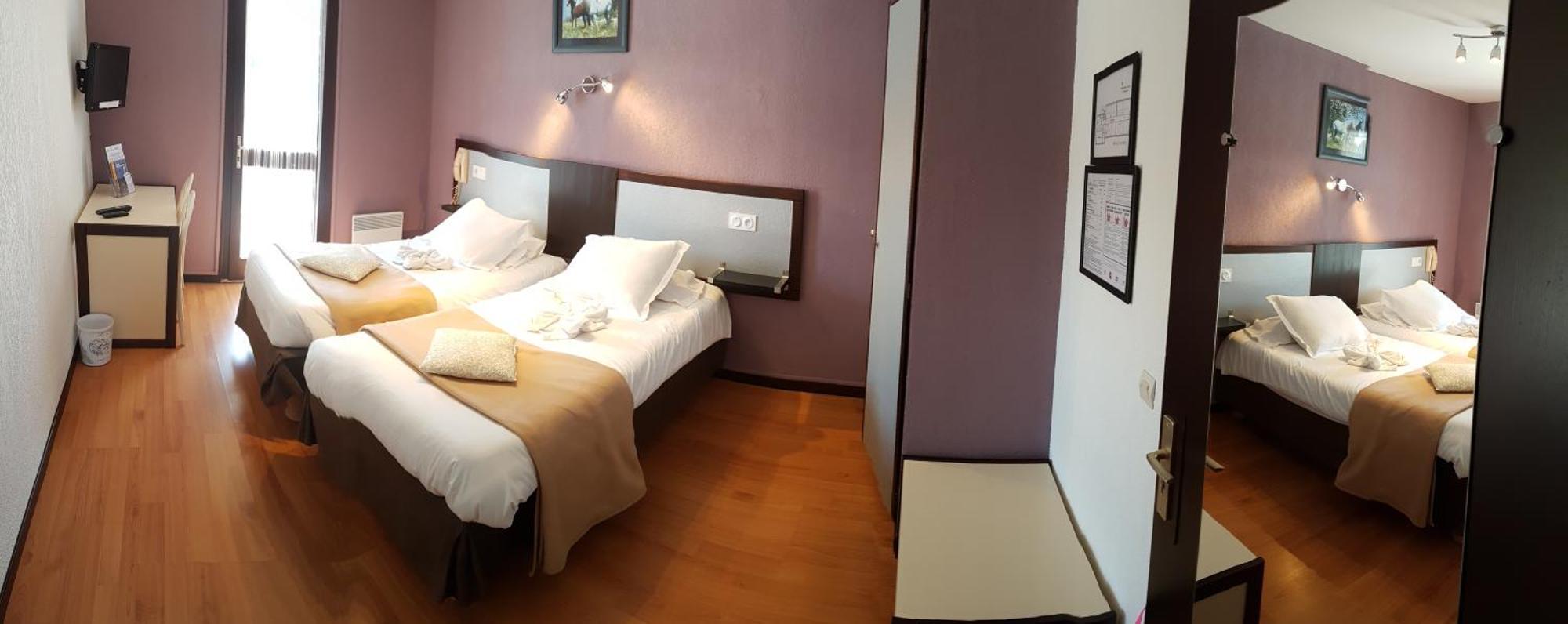 Hôtel Les Gabarres Tour-de-Faure Quarto foto